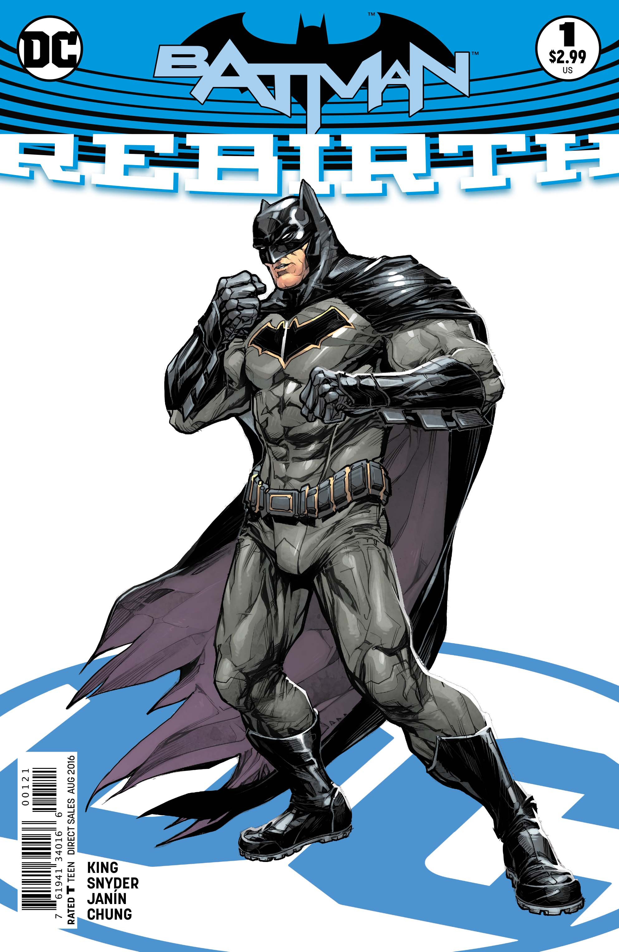 Batman Vol 3 Rebirth #1 Cover B Howard Porter Variant (REBIRTH)